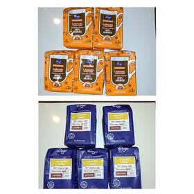 Kroger 100137952064 Lot Of 10 100% Arabica Hazelnut Caramel Medium Roast Ground Coffee 11 Oz