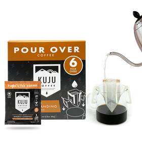 Kuju-al-06 Kuju Coffee Premium Pour Over Camping Singles - 0.5 Ounce Pack Of 6