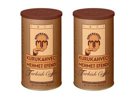 Mehmet-tk-500-2pc-kk Kurukahveci Mehmet Efendi Turkish Coffee Arabica Beans Roasted Ground Rich Aroma Fresh