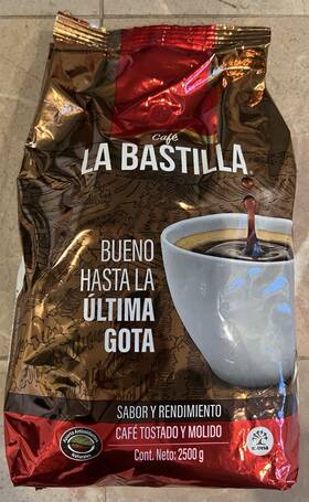 2500g La Bastilla 703114201532 Cafe Colombian Coffee