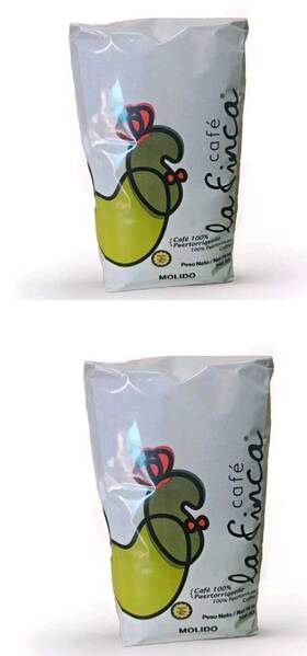 2pks La Finca 719790073209 Cafe 14 Oz Coffee The Farm 100% Puertorrican Ground
