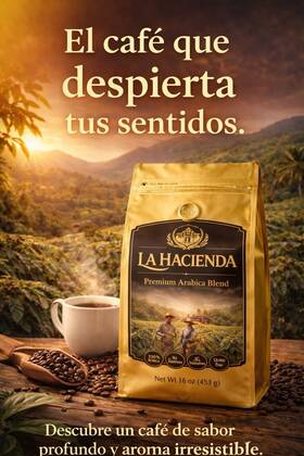 La Hacienda 199974166674 Veracruz Coffee 16oz Premium Arabica Blend Smooth Rich Flavor