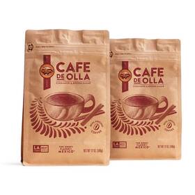 La Monarca Bakery 609613148927 Caf De Olla Ground Coffee 12 Ounce Pack Of 2