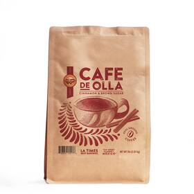 La Monarca Bakery 756839132176 Caf De Olla Ground Coffee 5 Pounds Cinnamon And Brown Sugar Spiced Mexican