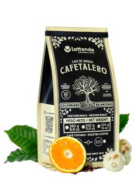 Lattenda 653552170044 Cafetalero Colombian Gourmet Coffee Superior Craftsmanship For Discerning Pa