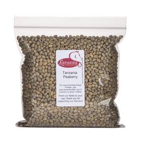 Lavanta Coffee Roasters 617529601580 Tanzania Peaberry Direct Trade Green 2 Lb