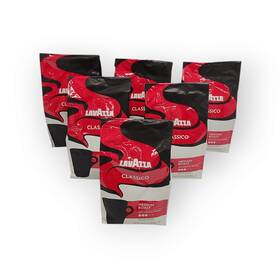 Lavazza 041953001829 6-pack Classico Ground Coffee Medium Roast 20 Oz Bag 120oz Total