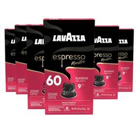 Lavazza 041953004059 Espresso Maestro Classico Aluminum Capsules Compatible With Nespresso