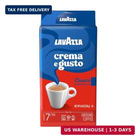 Lavazza 041953006855 Crema E Gusto Ground Coffee Medium Roast Arabica And Robusta Blend 8