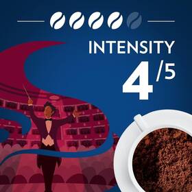 Lavazza 041953129318 Intenso Ground Coffee Blend Dark Roast 12 Ounce