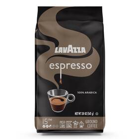 Lavazza 313104667681 Espresso Italiano Ground Coffee 100% Arabica 20 Oz Soft Bag Authentic