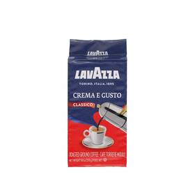 Lavazza 445045564552 4x Crema E Gusto Classico Ground Italian Coffee Espresso 250g