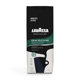Lavazza 689550180914 Gran Selezione Ground Coffee Blend Dark Roast 12 Oz