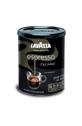 Lavazza 800187992163 Caffe Espresso Ground Coffee Blend Medium Roast 8-ounce Can