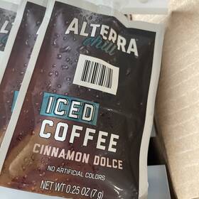 Lavazza 841636101613 Alterra Chill Iced Coffee Cinnamon Dolce Flavia Fresh Packs 90 Count
