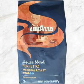 Lavazza Coffee Company 041953001843 House Blend Perfetto Ground 20 Oz Bag Medium Roast Full-bodied