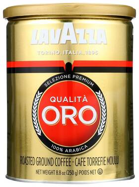 Lava0111 Lavazza Espresso 100 Percent Arabica Qualita Oro Case 12x250g