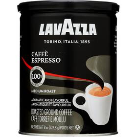 22180 Lavazza Premium Coffee Espresso Ground 8 Oz