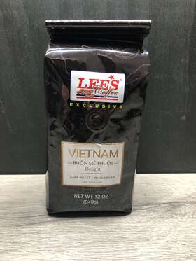 Lees 086382053384 Coffee Vietnamese Style - 12 Oz / 340 Gram Dark Roast Ground