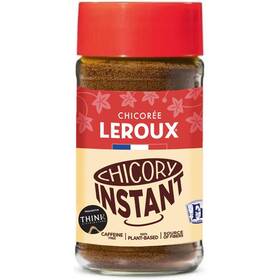 Leroux 744110764628 Instant Chicory Coffee 100% Roasted From France Caffeine Free