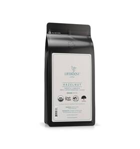 Lifeboost 600071357120 Coffee Hazelnut Ground - Low Acid Single Origin Usda Organic