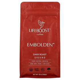 Lib54706 Lifeboost Coffee Embolden Ground Dark Roast 12 Oz 340 G