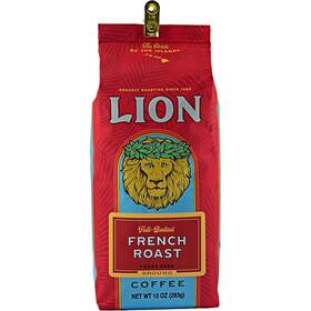 Lion Coffee 079975400399 French Roast Dark Ground A Taste Of Aloha - 10 Ounce Bag