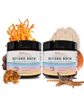 Live Conscious 850008273841 Beyond Brew Mushroom Superfood Coffee Alternative Low Caffe