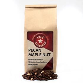 Lola Savannah 666662007063 Pecan Maple Nut Flavored Whole Bean Caffeinated Coffee 16 Ounc