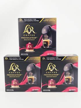 Lor 711000497357 30 Lftor Barista Coffee Pods Capsules Provocateur Med Roast 9/1/26