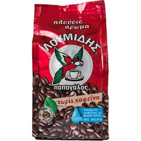 B000lqlog2 Loumidis Sg Us Greek Ground Decaffeinated Coffee 96g