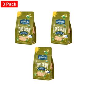 Lundberg 100137022385 Brown Rice Non-sticky Aromatic Long Grain 32 Oz - 3 Pack