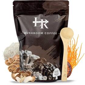 Luxuriaz 850065269269 Organic Mushroom Coffee Instant Powder Lions Mane For Focus Brain