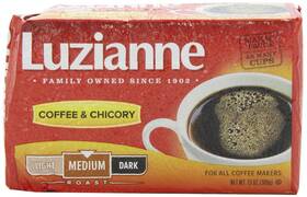 Luzianne 445046417468 Coffee And Chicory Medium Roast Ground 13oz Bag Pack Of 1