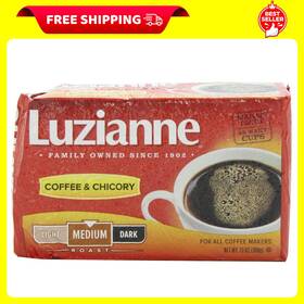 Luzianne 711181164190 Medium Roast Coffee And Chicory 13oz Bag Pack Of 1