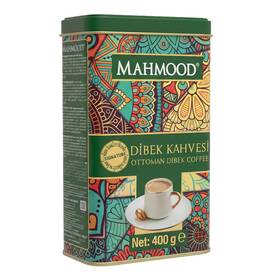 Mahmood 697449910360 Dibek Coffee 14 Oz Tin Traditional Turkish Blend With Wild Pistachio Caro