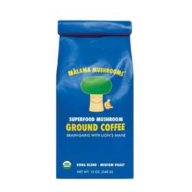 Malama Mushrooms 850015700200 Organic Mushroom Coffee Adaptogenic With Lions Mane F