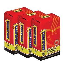 Mami 860003658802 Cafe 100% Puerto Rican Premium Ground Coffee 42oz 3 Units Of 14oz