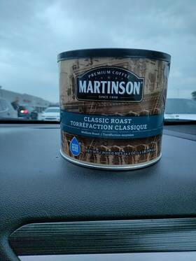 Martinson Classic Roast Coffee 060731002070 2 Cans Ground 24.2 Oz- Medium Roast- Exp 01/2025