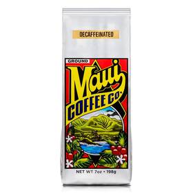 Maui Coffee Co. 711181552522 Company Decaffeinated Ground 7 Oz. Bag - All The Flavor S