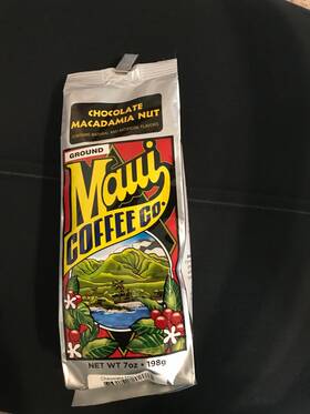 Maui Coffee Company 769167202015 Blend Chocolate Macadamia Nut 7 Oz. - Ground
