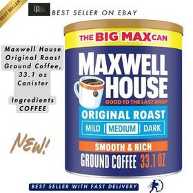 Maxwell House 043000094181 Original Roast Ground Coffee 33.1 Oz Canister