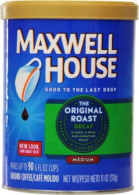 4300002923 Maxwell House Original Roast Decaf Ground Coffee 11 Oz