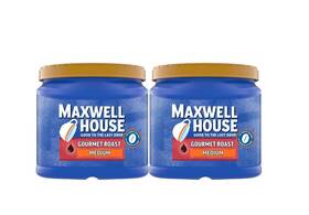 2ctmaxwell Maxwell House 540655 Gourmet Roast Medium Ground Coffee 25.6 Oz Canistenew
