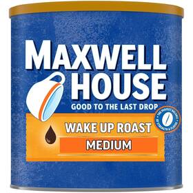 Maxwell House 696398407547 Wake Up Roast Medium Ground Coffee 30.65 Oz Canister