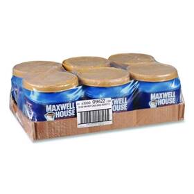 Maxwell House Sprch138372 Original Medium Roast Ground Coffee 27.5 Oz Canister 6 Pack Box