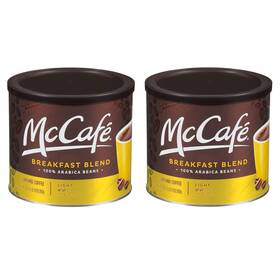 5000358235 Mccaf Best B4 10/23 Lot Of 2 Mccafe Breakfast Blend Ground Coffee Light Roast 30oz
