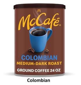 00043000079751 Mccafe Colombian Medium-dark Roast Ground Coffee 24 Oz Canister Free Shipping