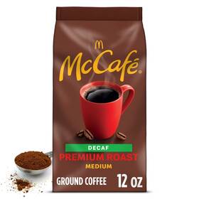 Mccafe 430000609100 Premium Roast Decaf Medium Ground Coffee 12 Oz Bag