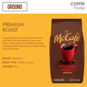 Wal-42286893 Mccafe Premium Roast Medium Ground Coffee 12 Oz